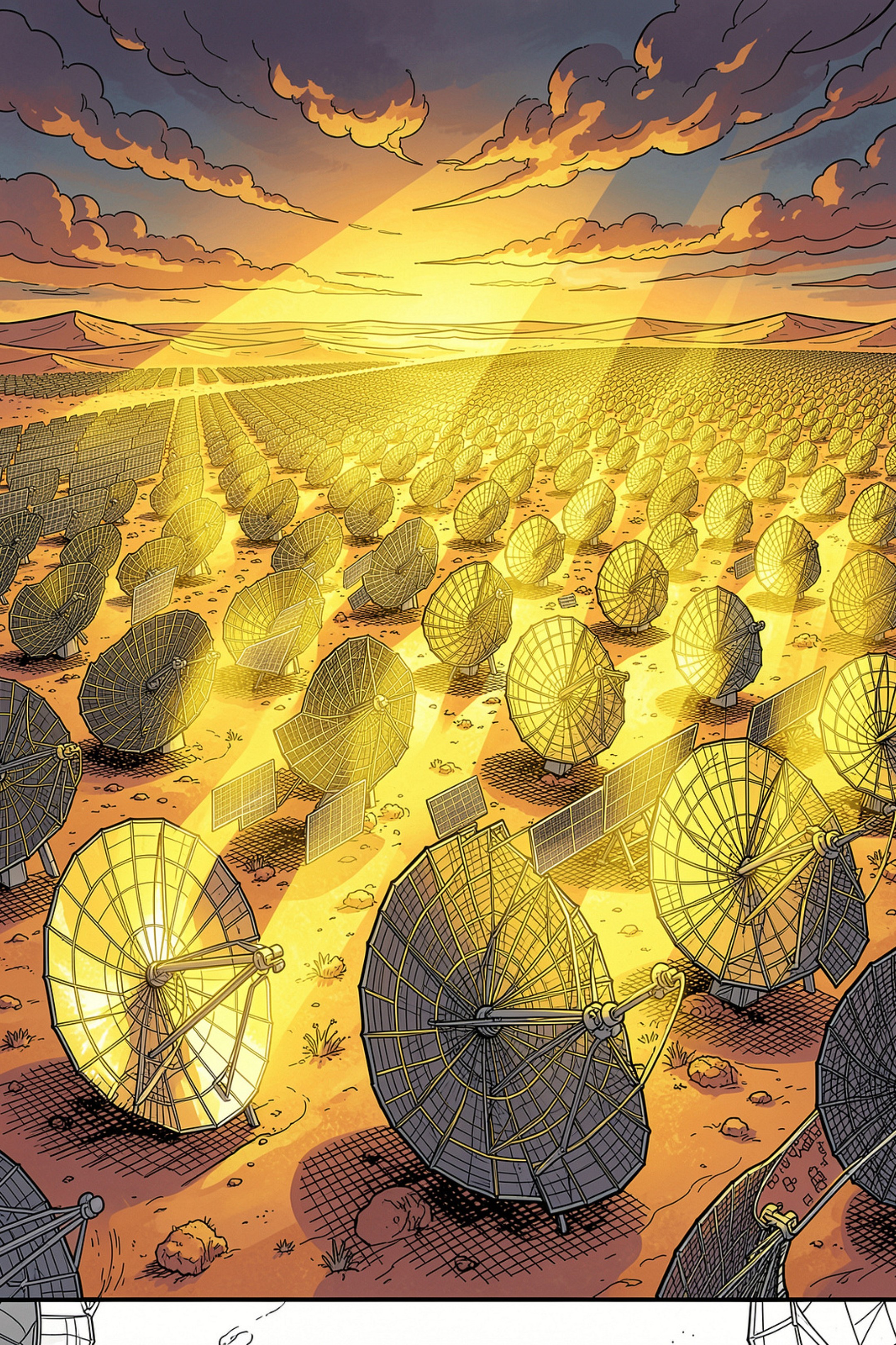 Imagen conceptual: infraestructura solar multifuncional